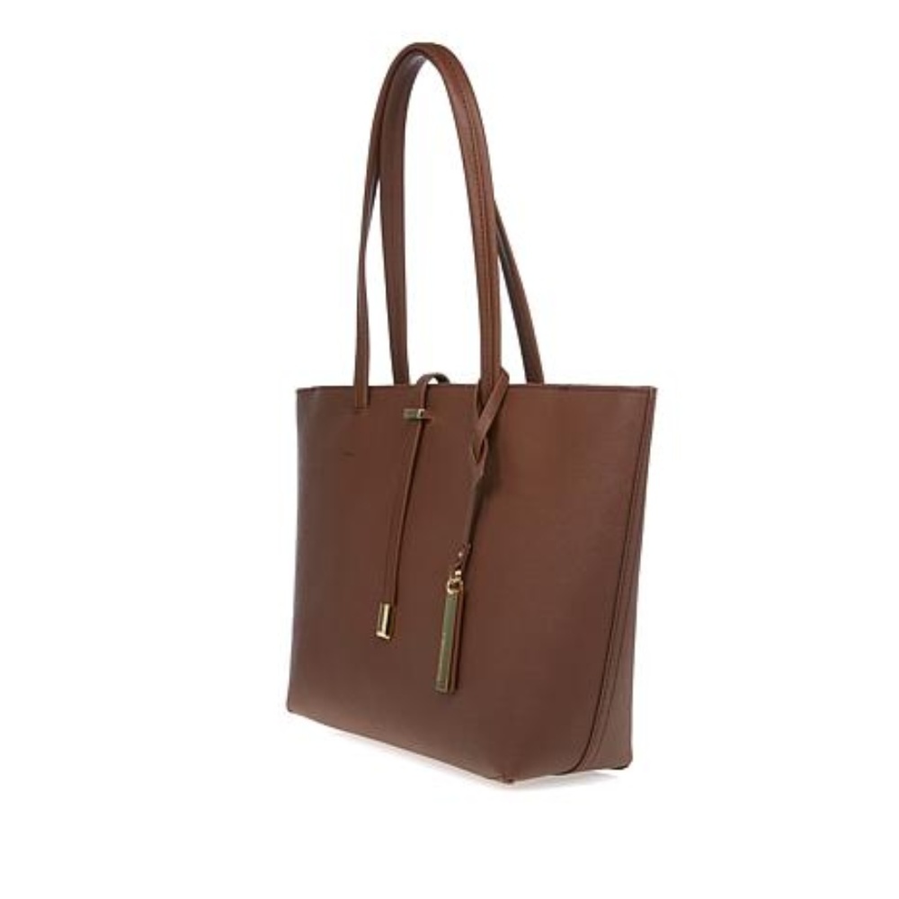 NWT Vince Camuto Leila Leather Tote - Picture 3 of 4